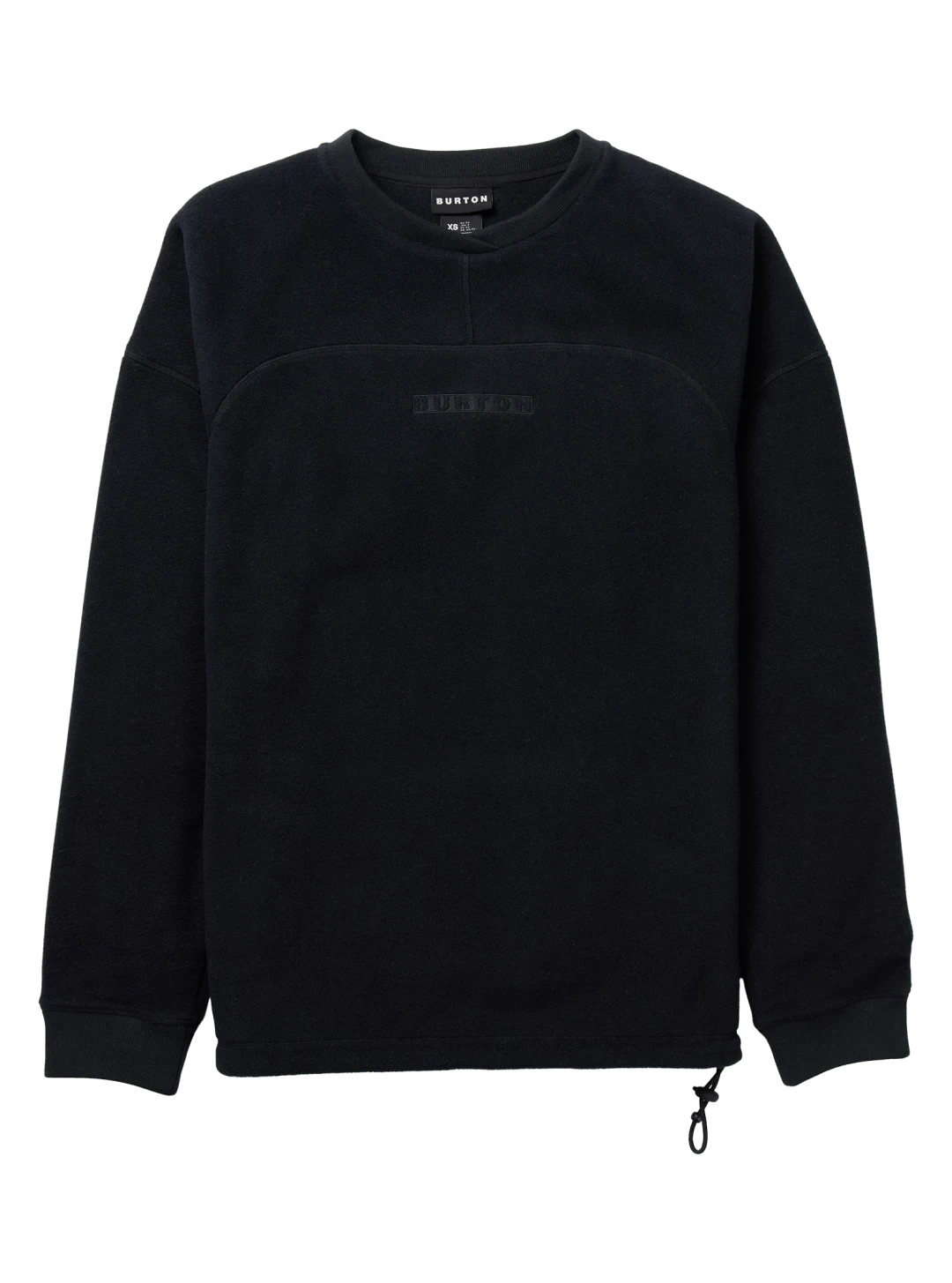 BURTON Burton Cinder Crewneck Fleece True Black Men's Crewnecks Burton