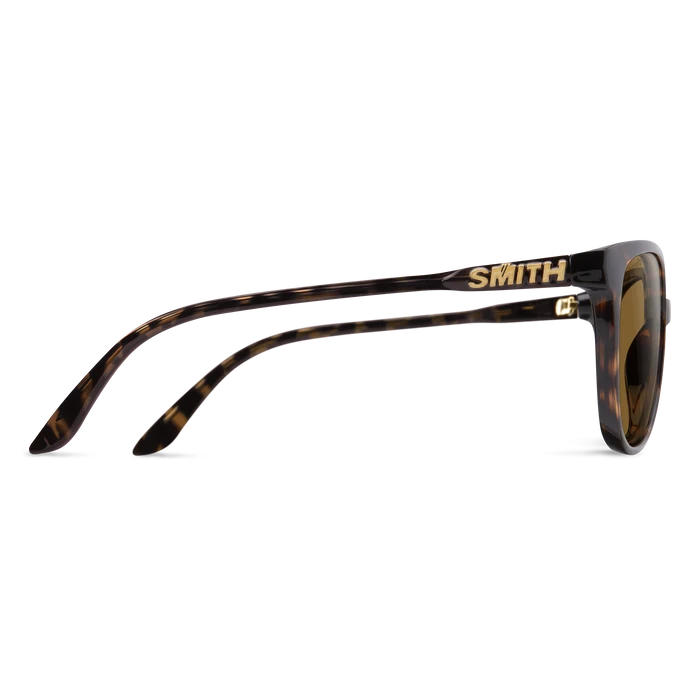 SMITH Cheetah Tortoise - ChromaPop Brown Polarized Sunglasses Sunglasses Smith
