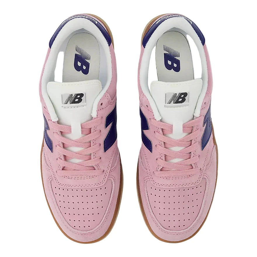 NEW BALANCE Women's T500 Shoes Pink Taffy with Blue Oyster Women's Shoes New Balance