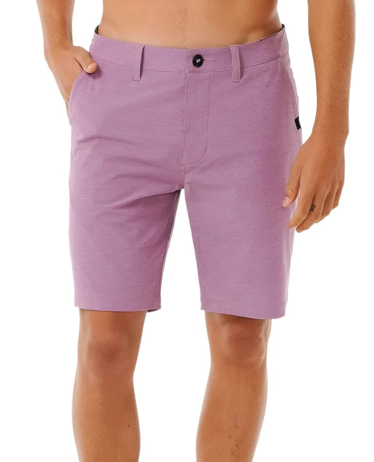 RIP CURL Phase 19" Boardwalk Hybrid Shorts Dusty Purple Men's Hybrid Shorts Rip Curl