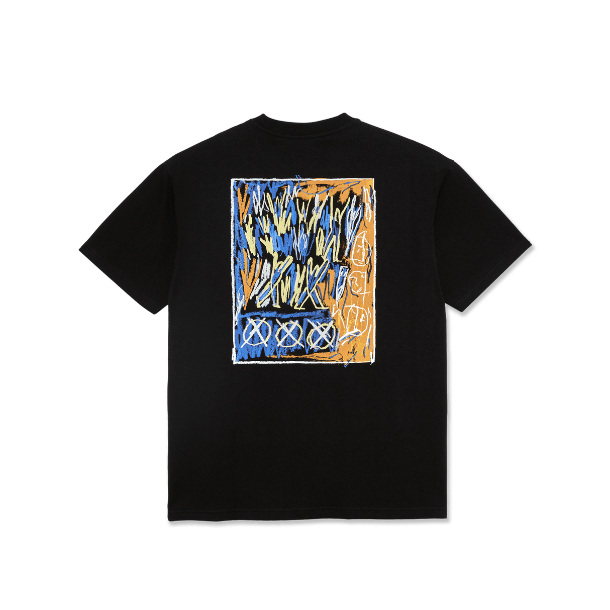 POLAR Campfire T-Shirt Black Men's Short Sleeve T-Shirts Polar