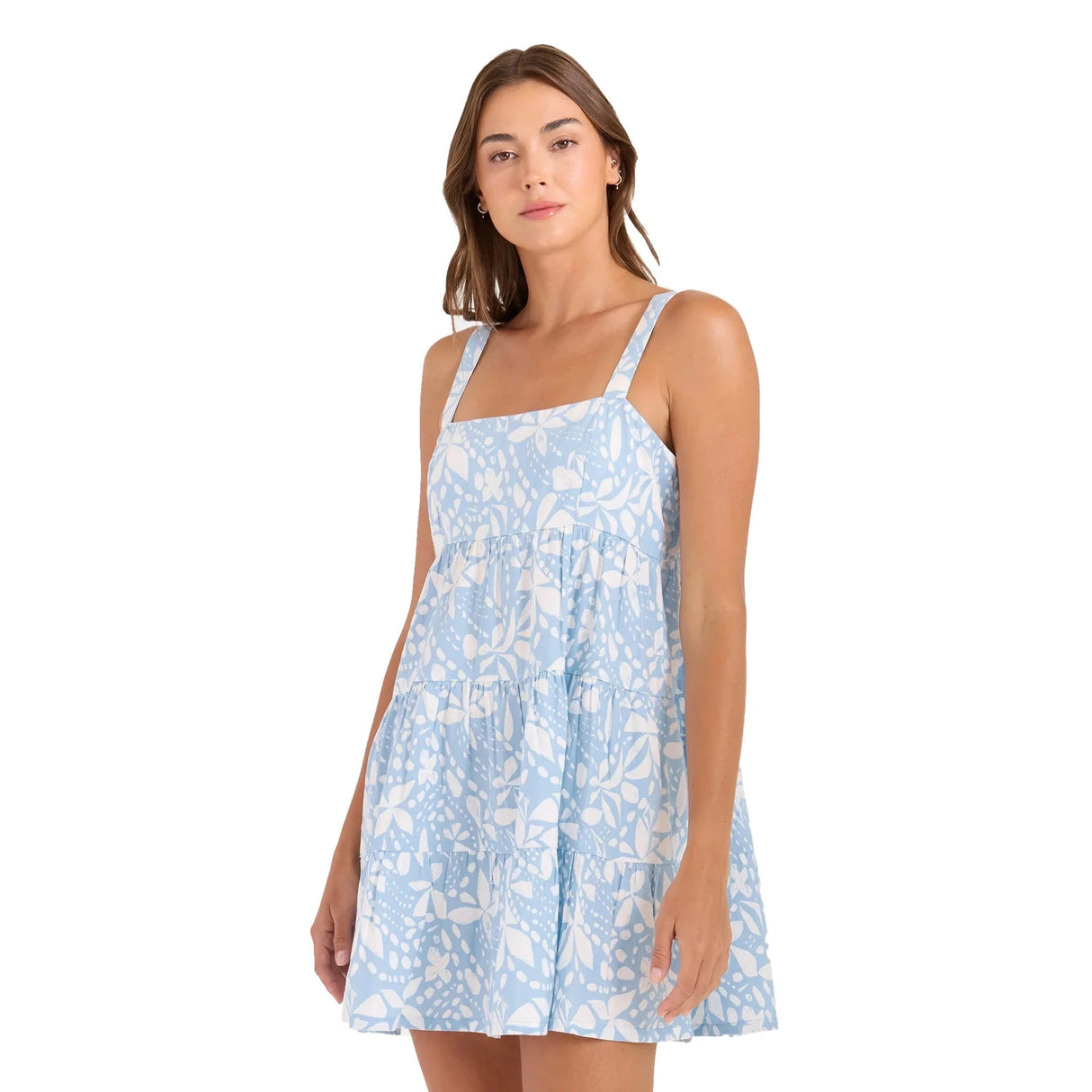 VOLCOM Women's Beachmoonstone Mini Dress Summer Song Women's Dresses Volcom