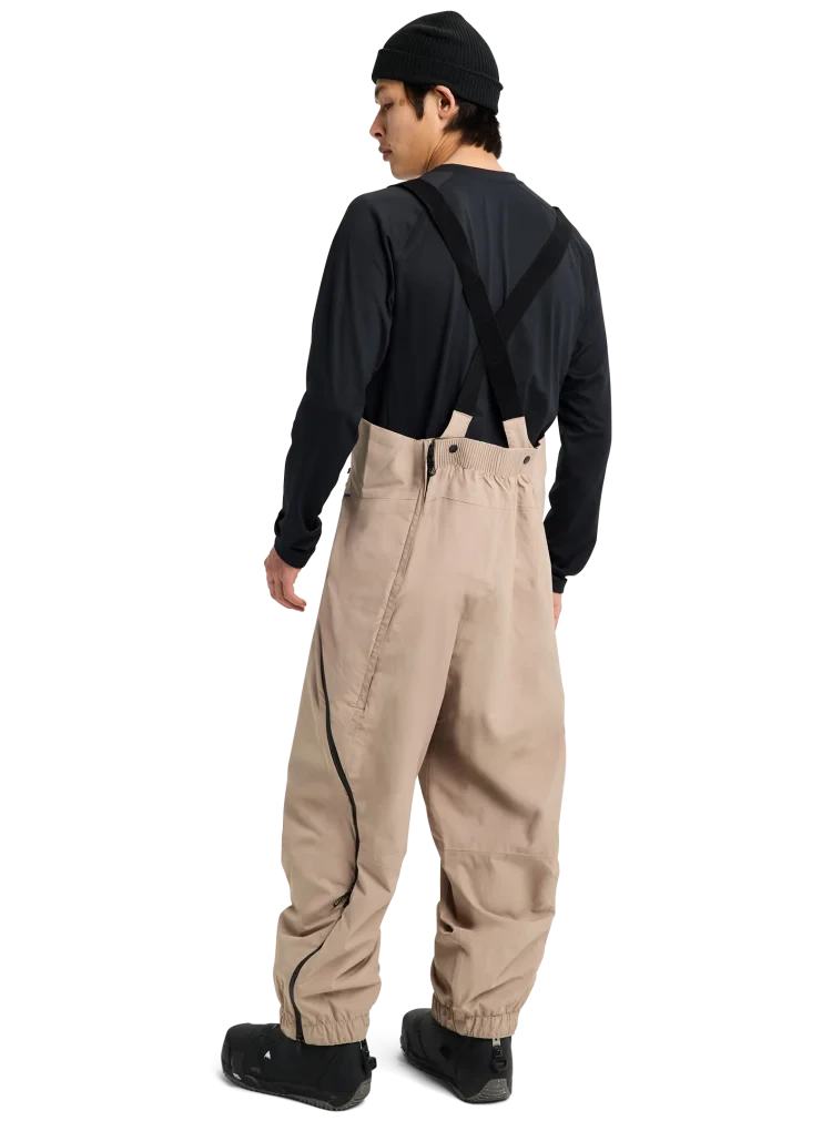 BURTON Futuretrust 2L Bib Snow Pants Summit Taupe 2026 Men's Snow Bib Pants Burton