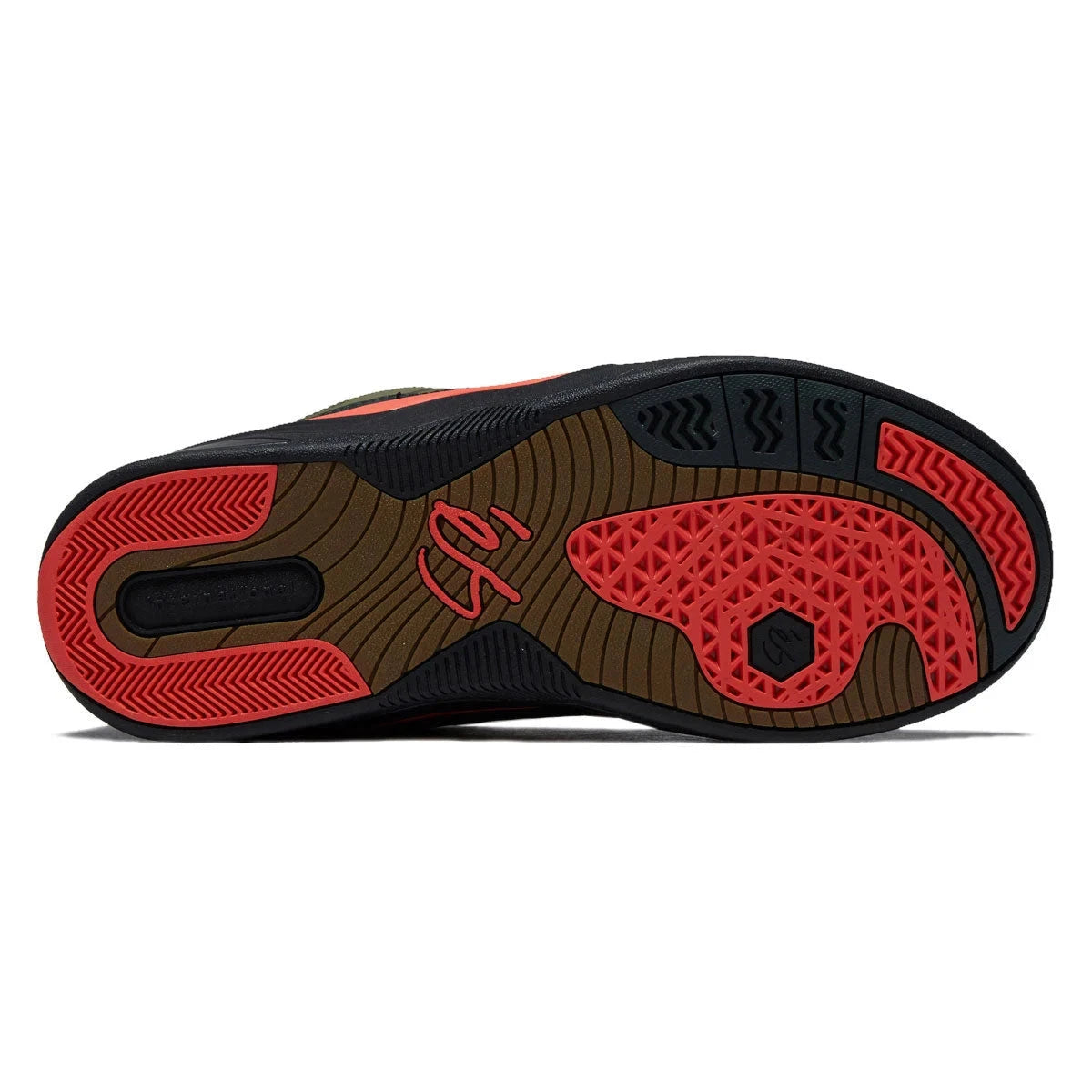 ES Imprint Shoe Green/Black Men's Skate Shoes Es