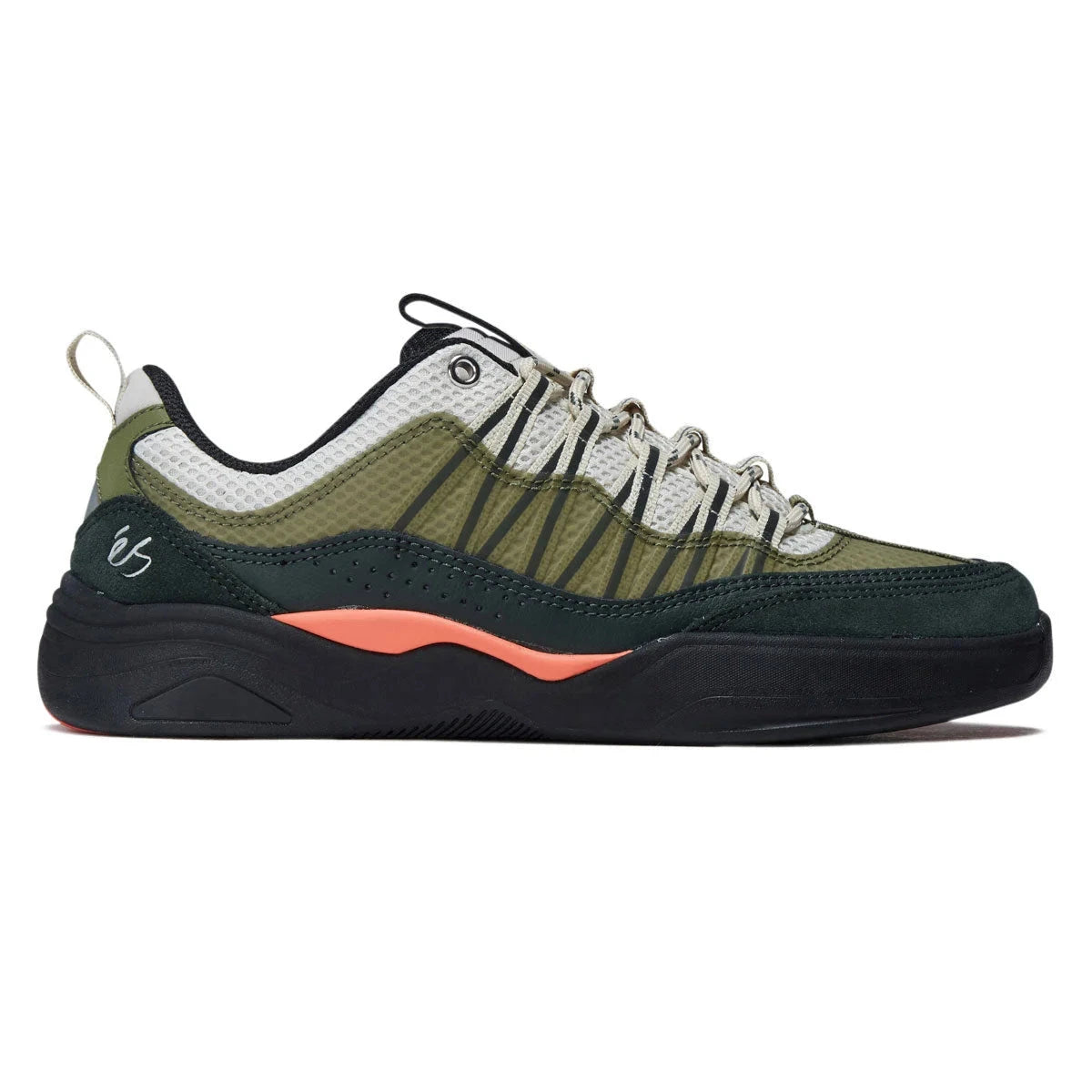 ES Imprint Shoe Green/Black Men's Skate Shoes Es
