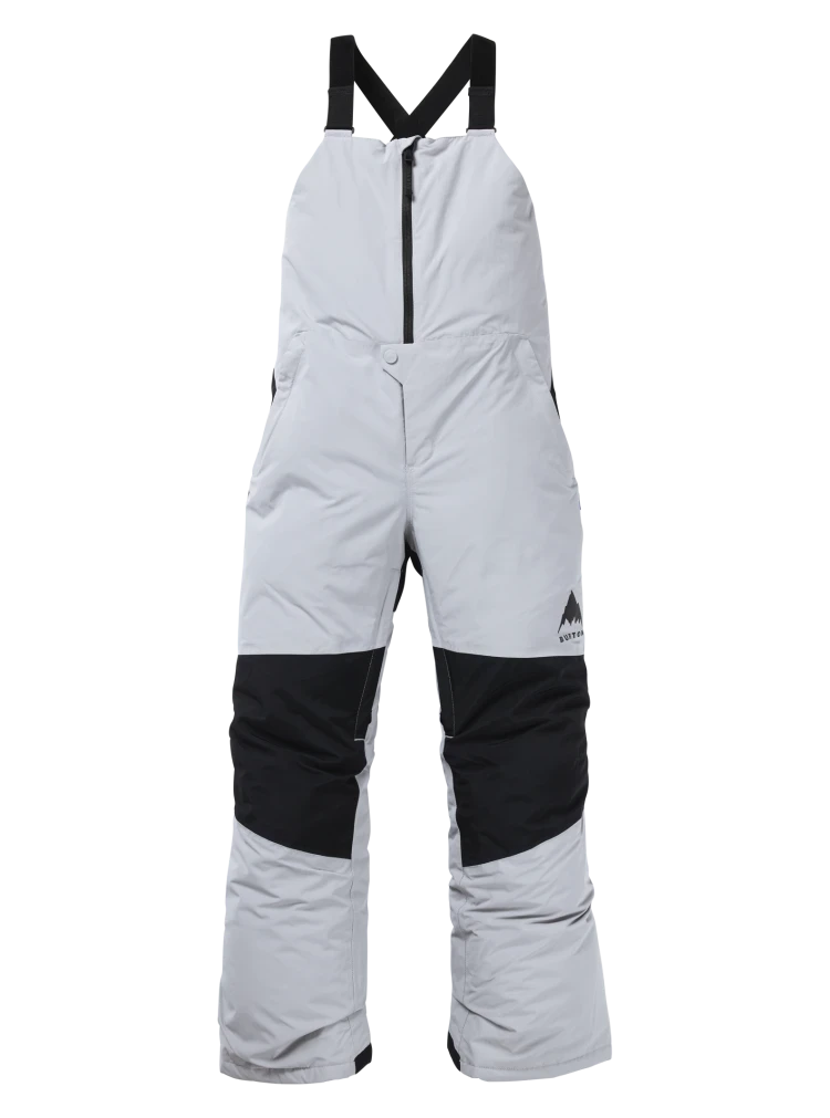 BURTON Kid's Skylar 2L Bib Snow Pants Silver Sconce 2026 Youth Snow Pants Burton