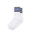 POLAR Fat Stripe Socks White/Brown/Blue Men's Socks Polar 