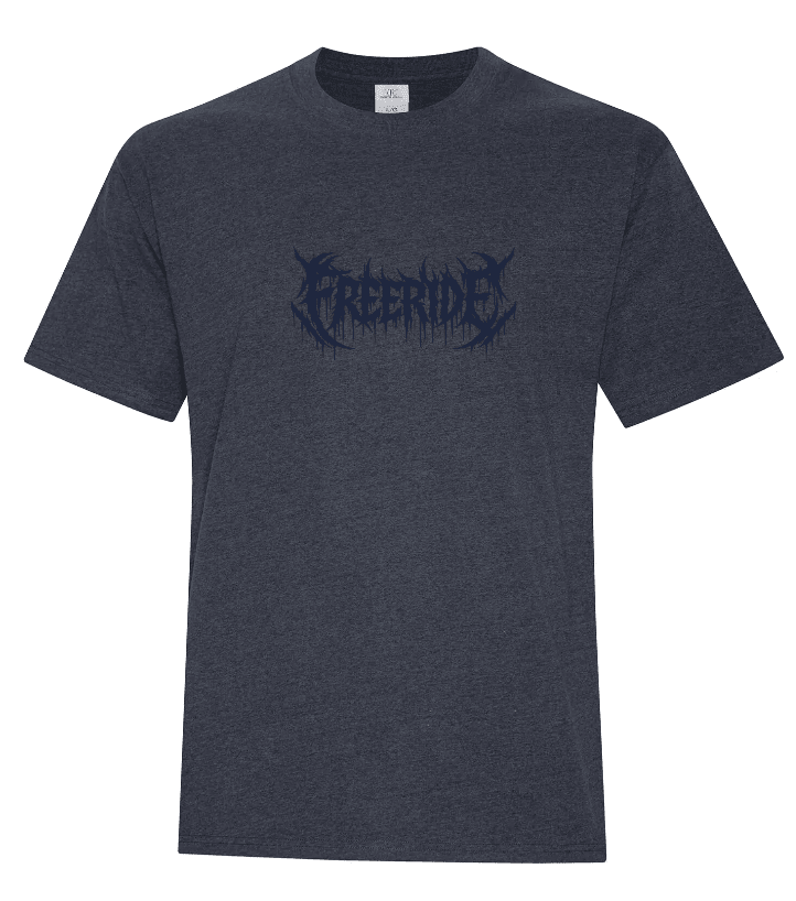 FREERIDE Affliction T-Shirt Blue Men's Short Sleeve T-Shirts Freeride