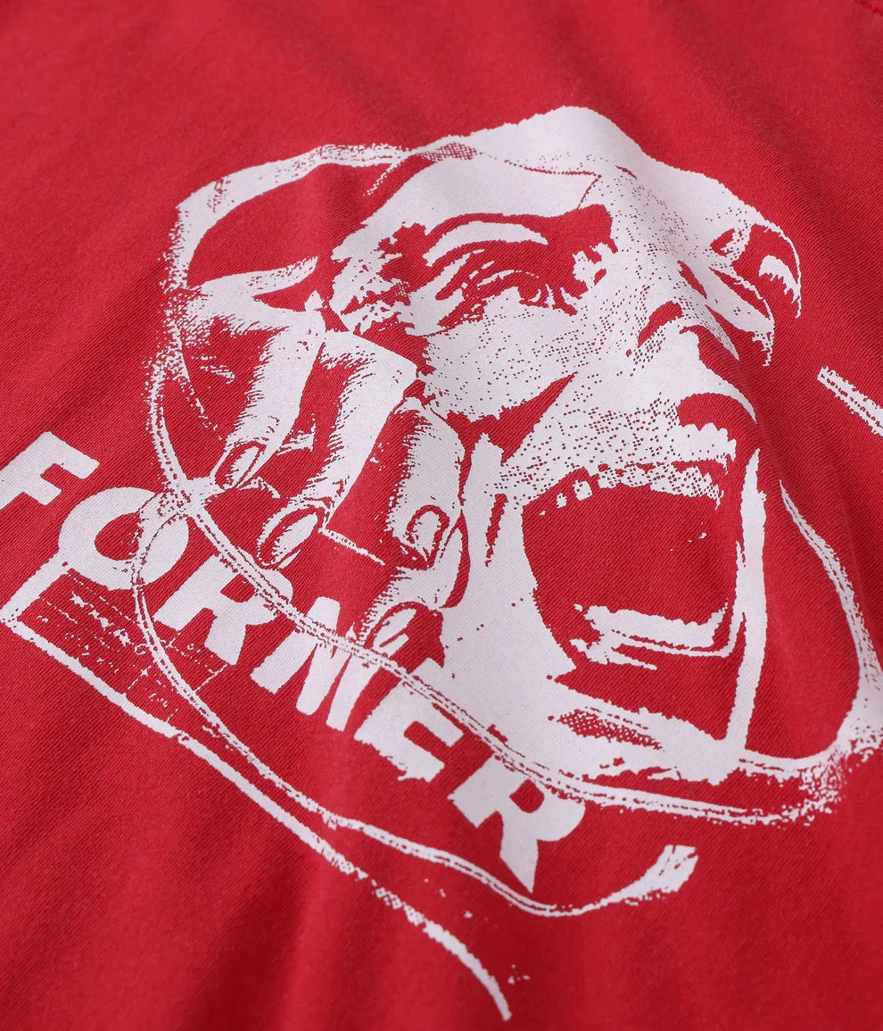 FORMER Interface T-Shirt Red Men's Short Sleeve T-Shirts Former