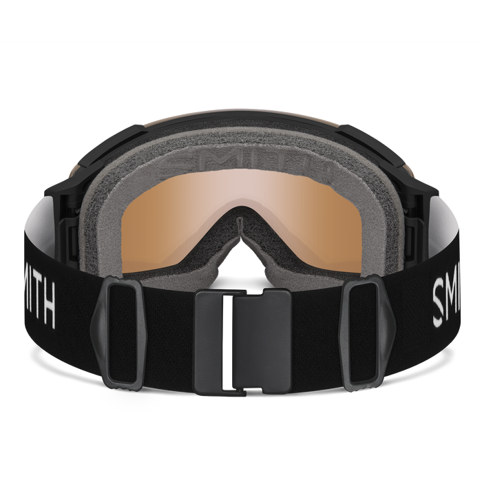 SMITH I/O MAG Black - ChromaPop Pro Photochromic Blue Mirror + ChromaPop Storm Blue Sensor Mirror Snow Goggle Snow Goggles Smith