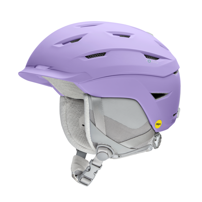 SMITH Women's Liberty MIPS Snow Helmet Matte Peri Dust Women's Snow Helmets Smith