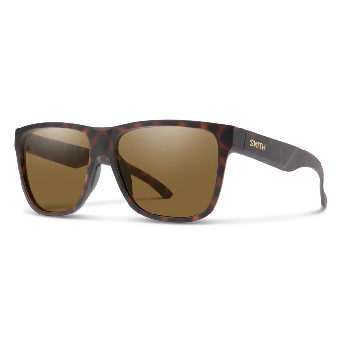 SMITH Lowdown XL 2 Matte Tortoise + ChromaPop Brown Sunglasses Sunglasses Smith