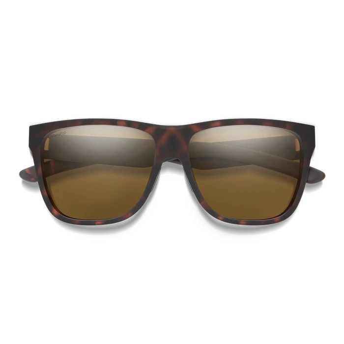 SMITH Lowdown XL 2 Matte Tortoise + ChromaPop Brown Sunglasses Sunglasses Smith