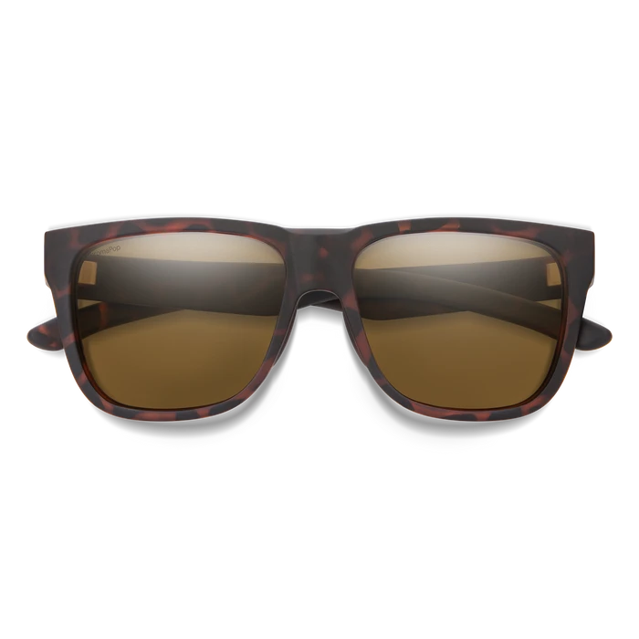 SMITH Lowdown 2 Matte Tortoise + ChromaPop Brown Sunglasses Sunglasses Smith