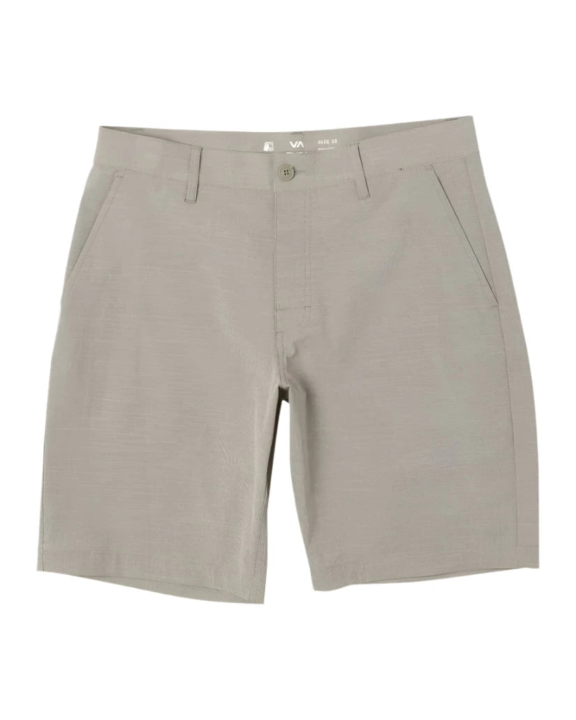 RVCA Balance Hybrid Shorts Khaki Men's Hybrid Shorts RVCA