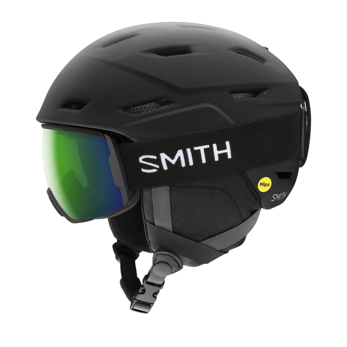 SMITH Mission MIPS Snow Helmet Matte Black Men's Snow Helmets Smith 