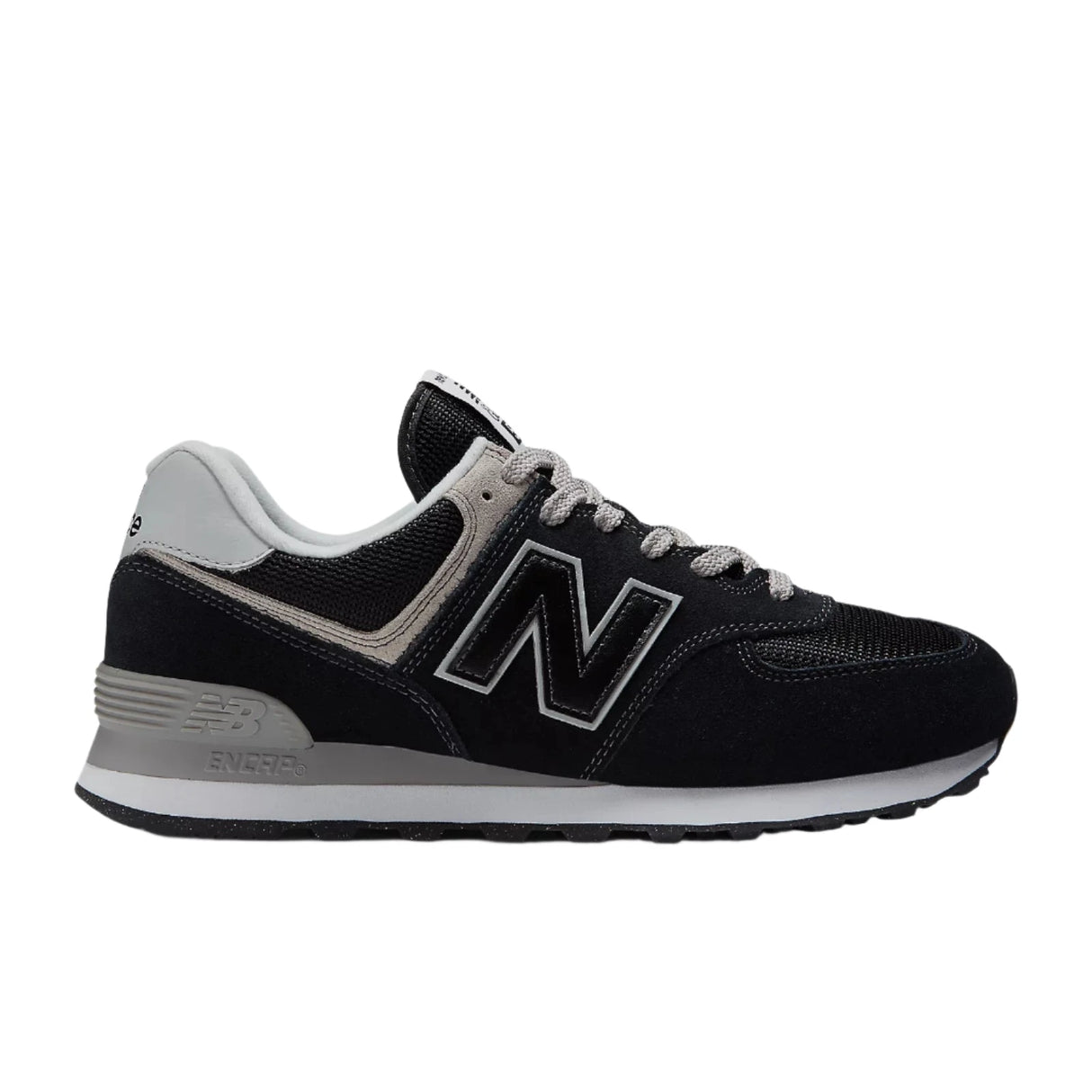 NEW BALANCE 574 Core Shoes Black/White Men's Skate Shoes New Balance