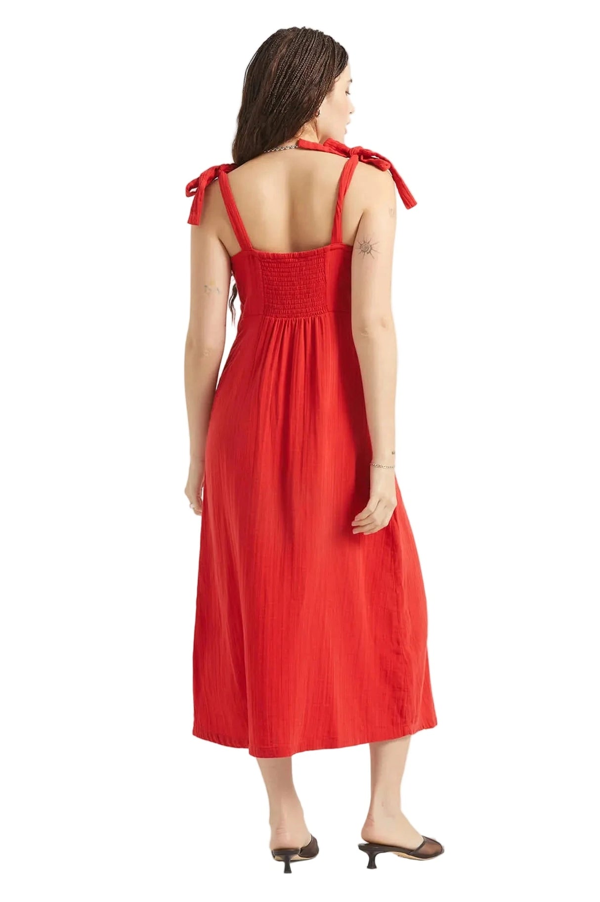 BRIXTON Women's The Tie Dress Adrenaline Rush Women's Dresses Brixton