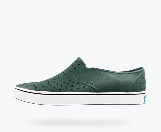 NATIVE Miles Shoes Spooky Green/Shell White Men's Native Shoes Native Shoes