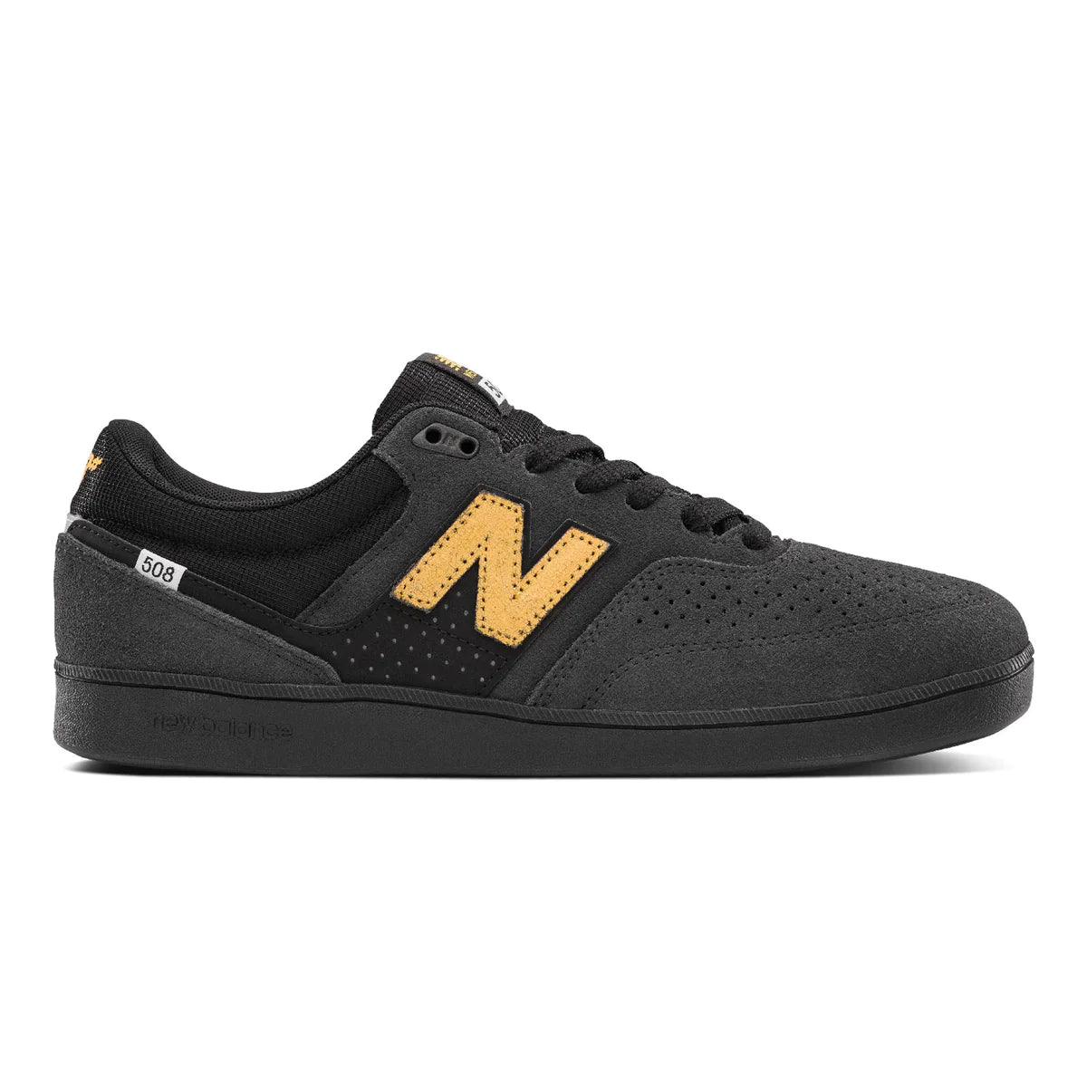 NB NUMERIC Brandon Westgate 508 Shoes Black/Yellow Men's Skate Shoes New Balance
