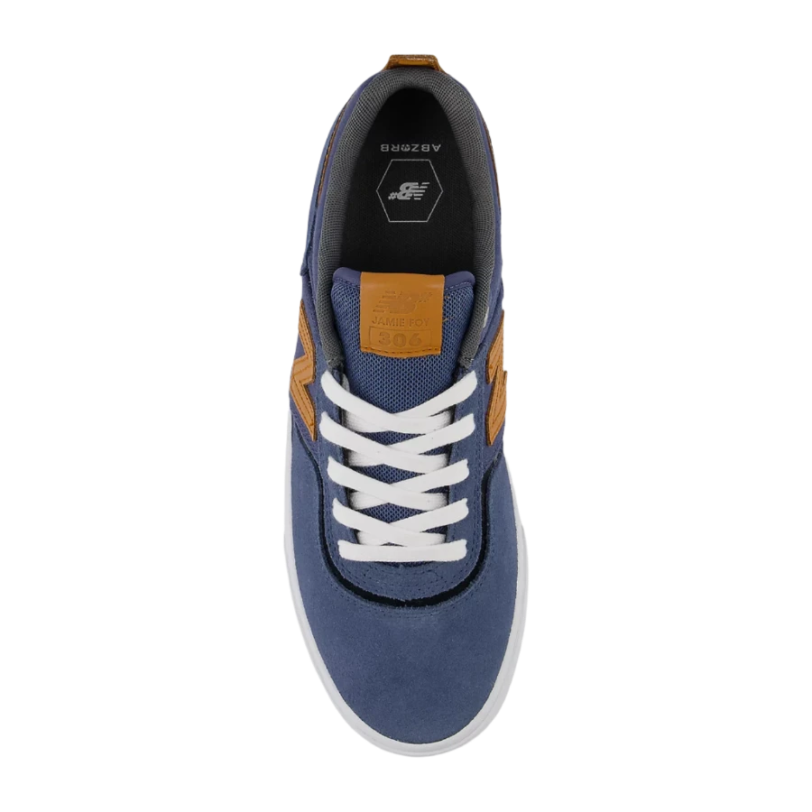 NB NUMERIC Jamie Foy 306 Shoes Vintage Indigo/Tan Men's Skate Shoes New Balance