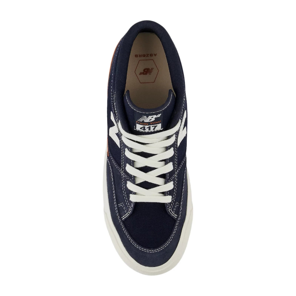 NB NUMERIC Franky Villani 417 Shoes Navy/White Men's Skate Shoes New Balance