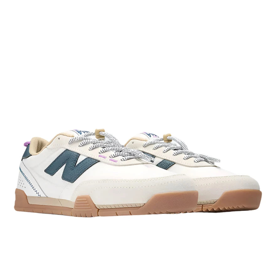 NB NUMERIC Women's 440 V2 Trail Low Shoes Sea Salt/Deep Ocean Women's Skate Shoes New Balance