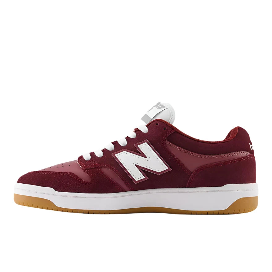 NB NUMERIC Women's 480 Shoes Monarch Burgundy/NB Burgundy Women's Skate Shoes New Balance