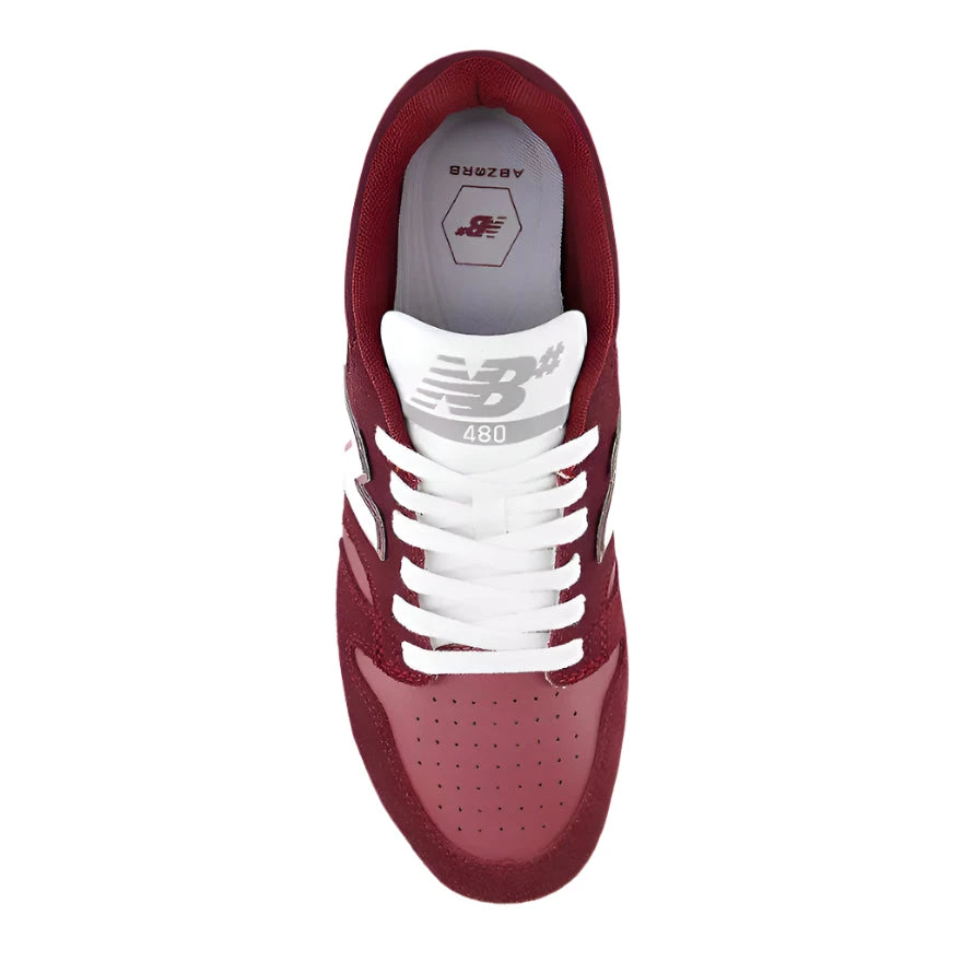 NB NUMERIC Women's 480 Shoes Monarch Burgundy/NB Burgundy Women's Skate Shoes New Balance