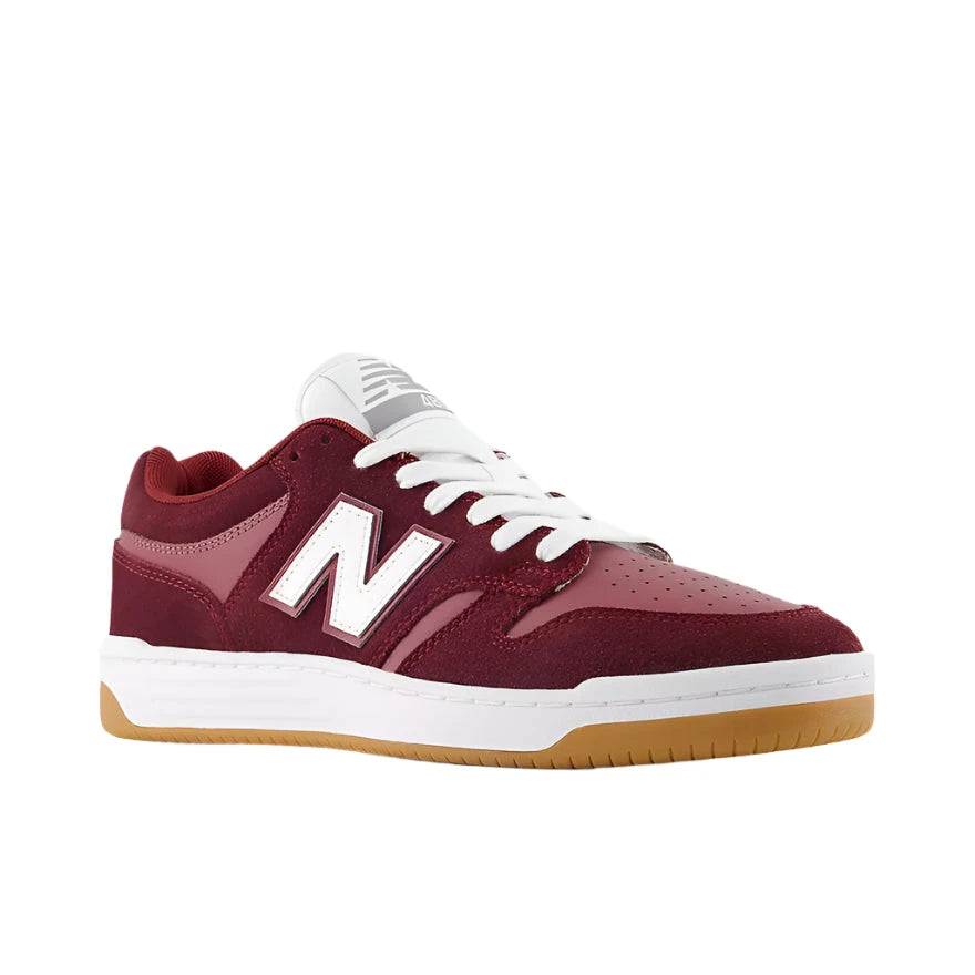NB NUMERIC Women's 480 Shoes Monarch Burgundy/NB Burgundy Women's Skate Shoes New Balance