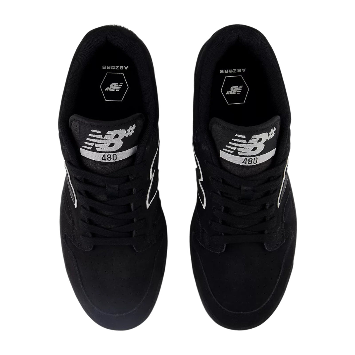 NB NUMERIC 480 Shoes Black/White Men's Skate Shoes New Balance