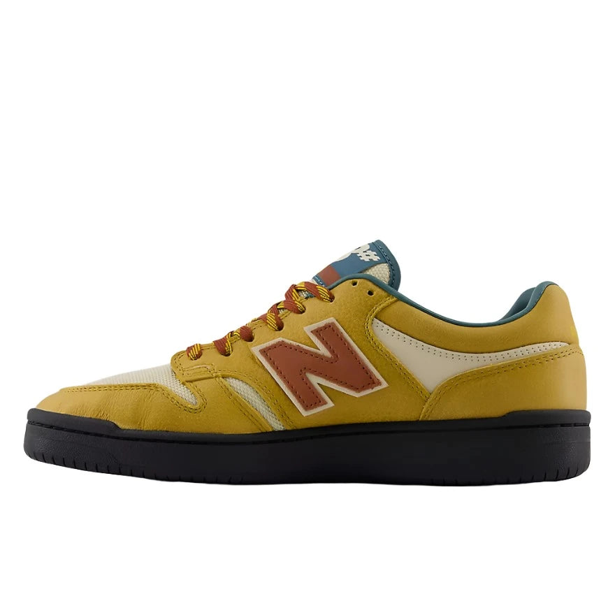 NB NUMERIC 480 Trail Shoes Tan/Burgundy Men's Skate Shoes New Balance