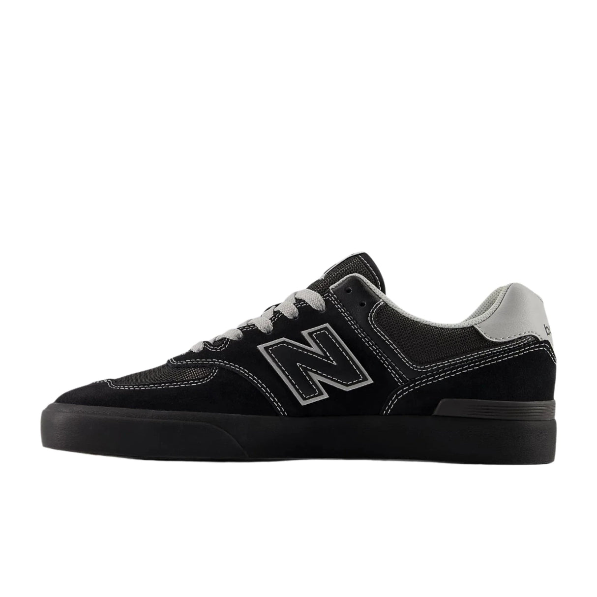 NB NUMERIC 574 Vulc Shoes Black/Grey Men's Skate Shoes New Balance