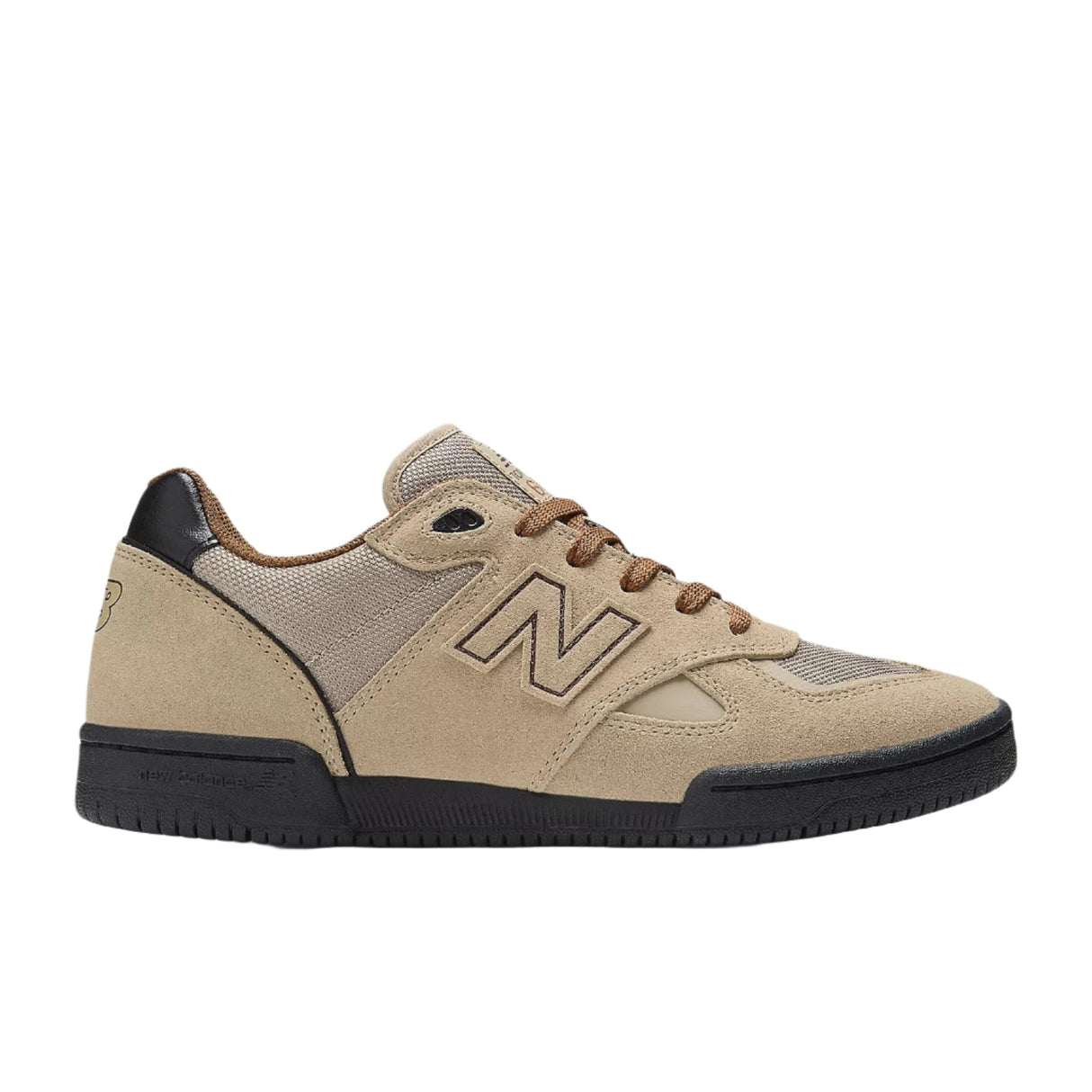 NB NUMERIC Tom Knox 600 Shoes Beige/Black Men's Skate Shoes New Balance