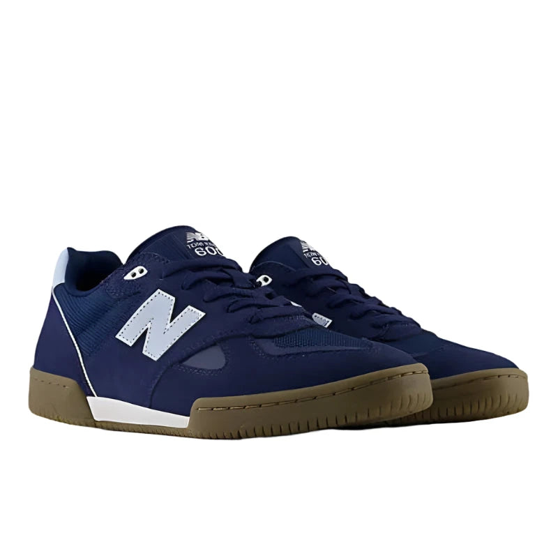 NB Numeric Tom Knox 600 Shoe Navy/Sky Blue Men's Skate Shoes New Balance