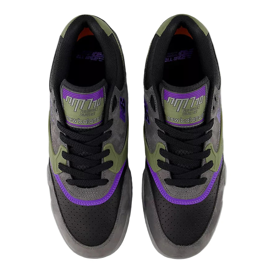 NB NUMERIC 770 Shoes Grey/Black/Purple Men's Skate Shoes New Balance