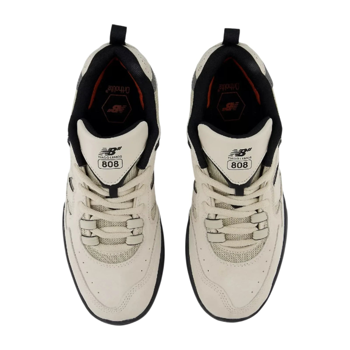 NB NUMERIC Tiago Lemos 808 Shoes Sea Salt/Black Men's Skate Shoes New Balance