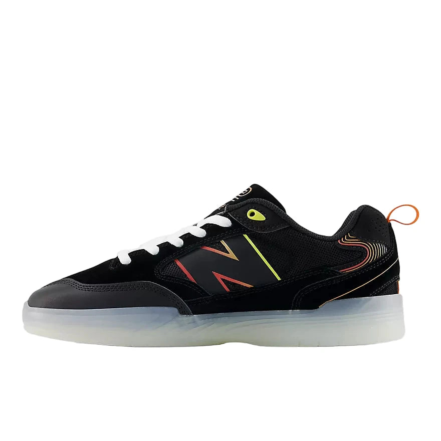 NB NUMERIC Tiago Lemos 808 Lite Shoes Black/Orange Men's Skate Shoes New Balance