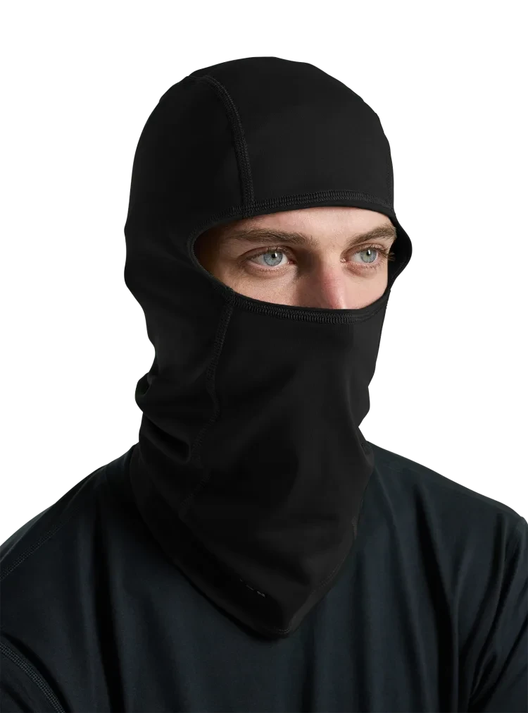 BURTON Heavyweight Balaclava Face Mask True Black Winter Face Masks Burton