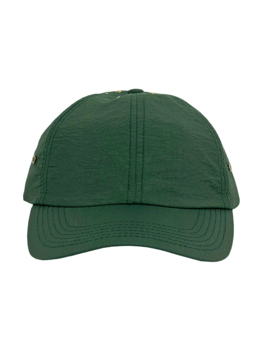 LO-RES Nylon Hat Dark Green Men's Hats Lo-Res