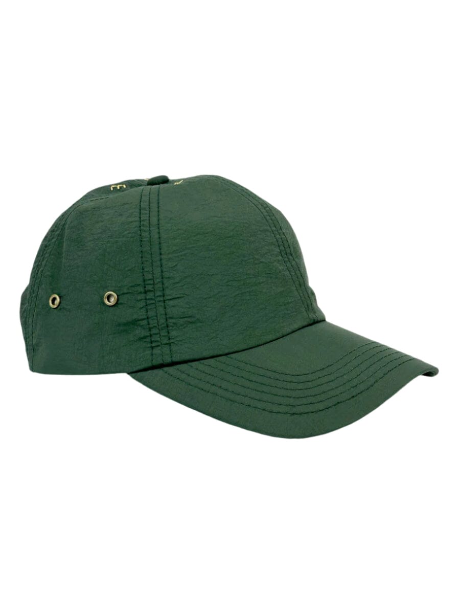 LO-RES Nylon Hat Dark Green Men's Hats Lo-Res