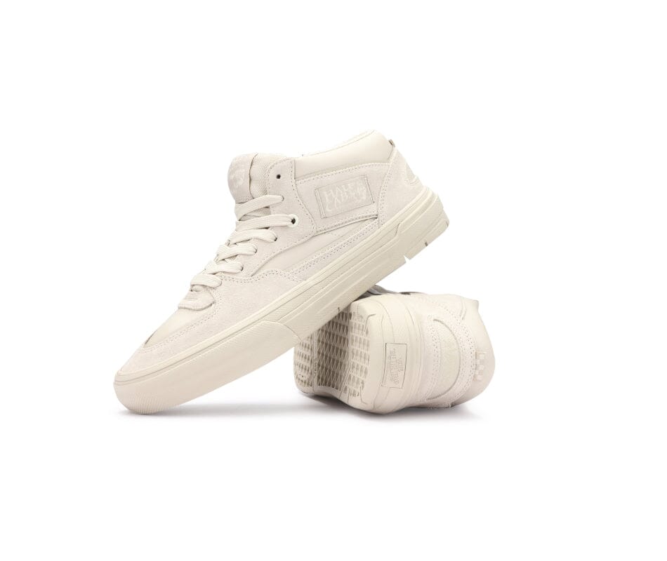 VANS Skate Half Cab Wafflecup Atiba Jefferson Oatmeal Beige Men's Skate Shoes Vans