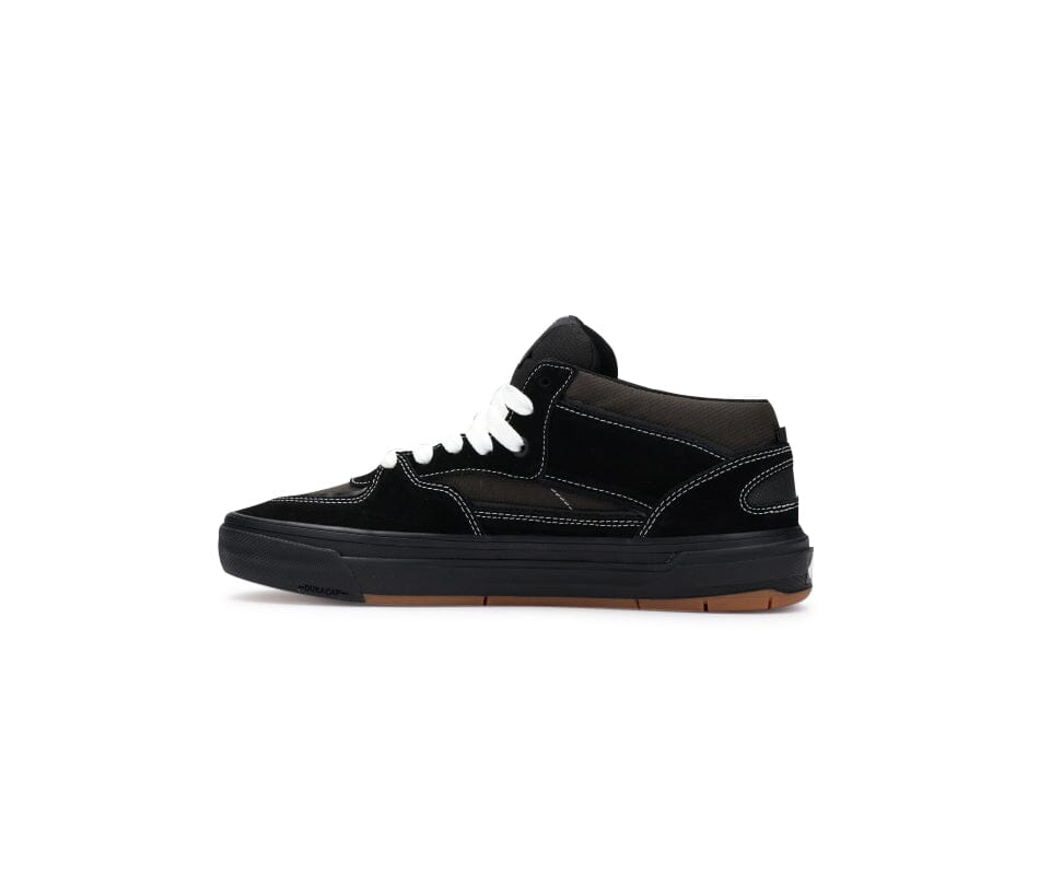 VANS Skate Half Cab Wafflecup Shoe Black/Asphalt Men's Skate Shoes Vans