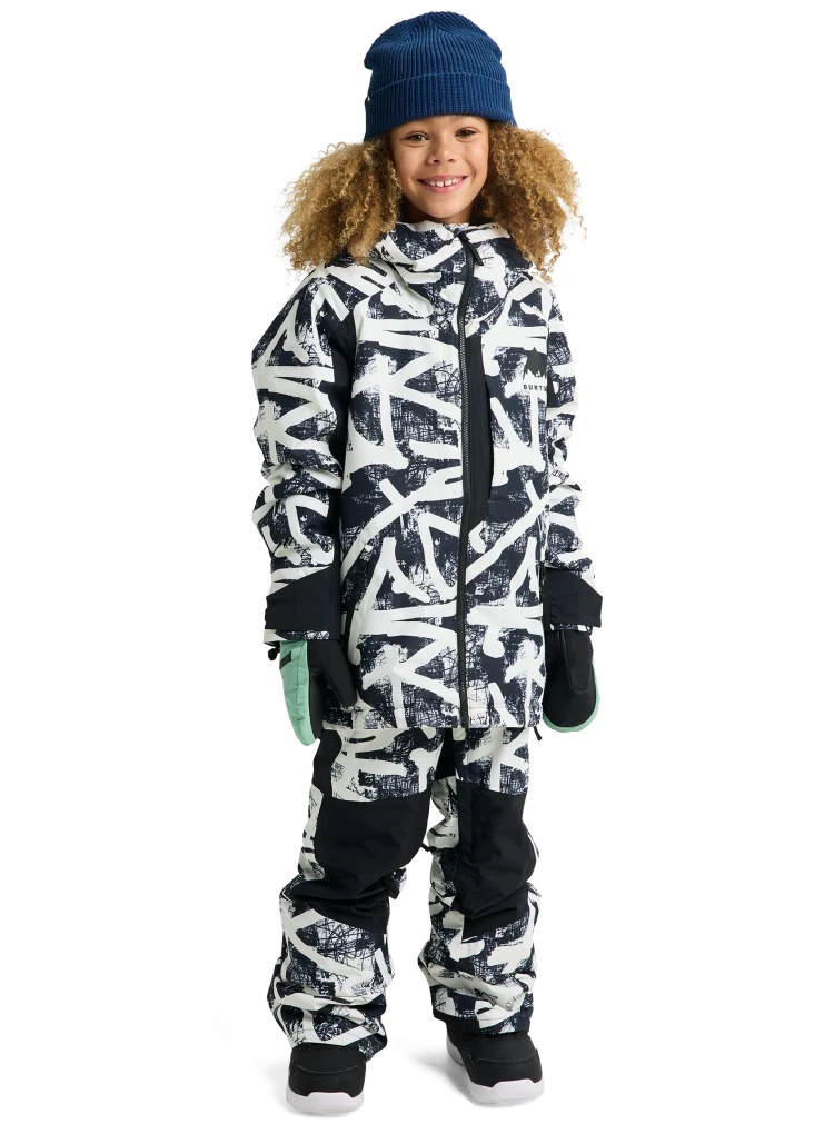 BURTON Kid's Hillslope Snow Jacket City Streets/True Black 2026 Youth Snow Jackets Burton