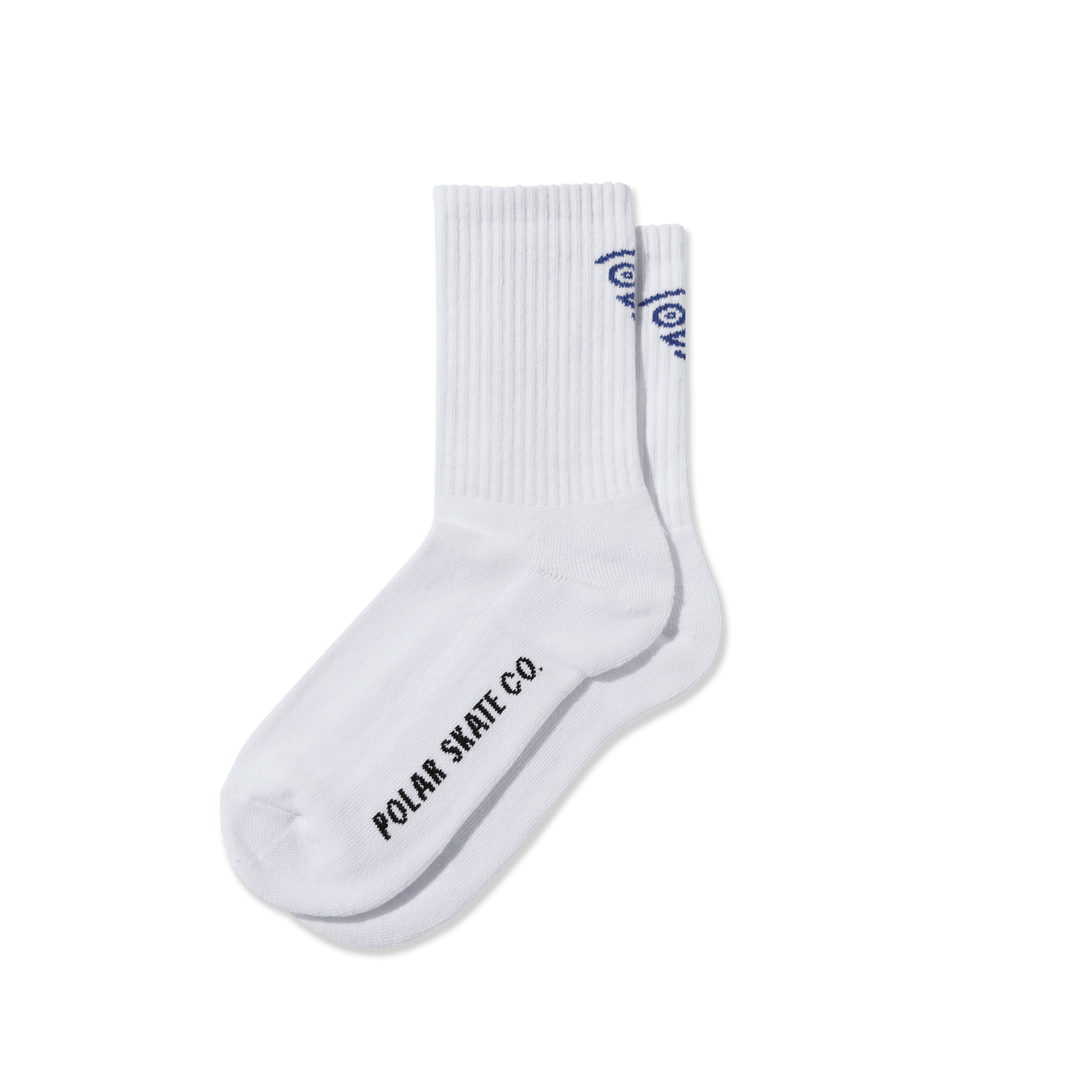 POLAR Face Socks White Men's Socks Polar