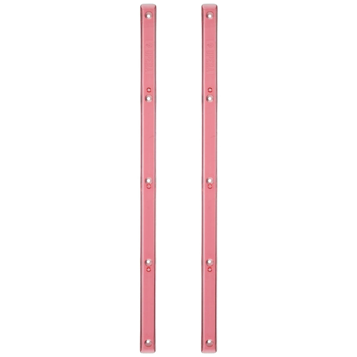 OPERA Red Clear Skateboard Rails Skateboard Rails Opera