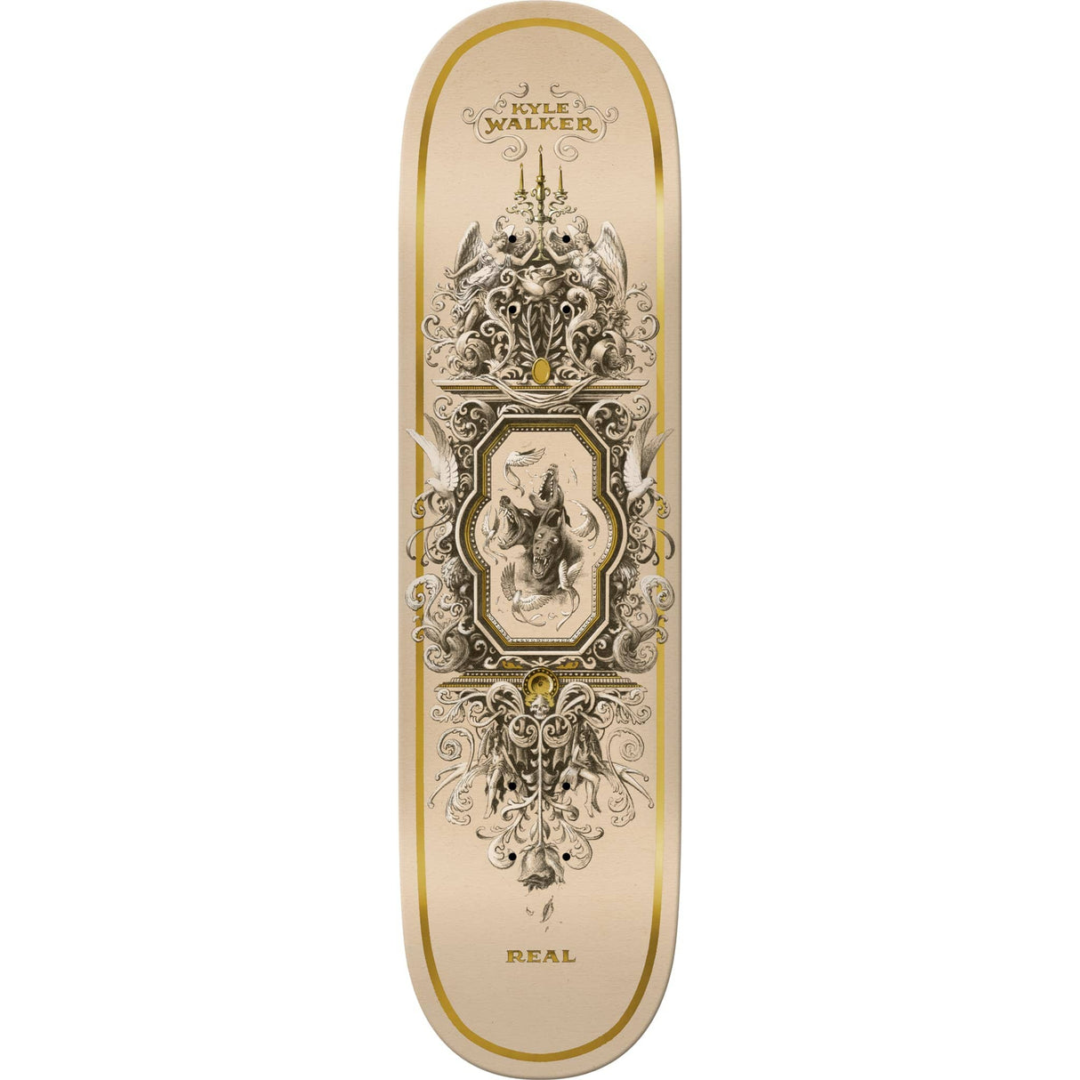 REAL Kyle Cerberus 8.25 True Fit Skateboard Deck