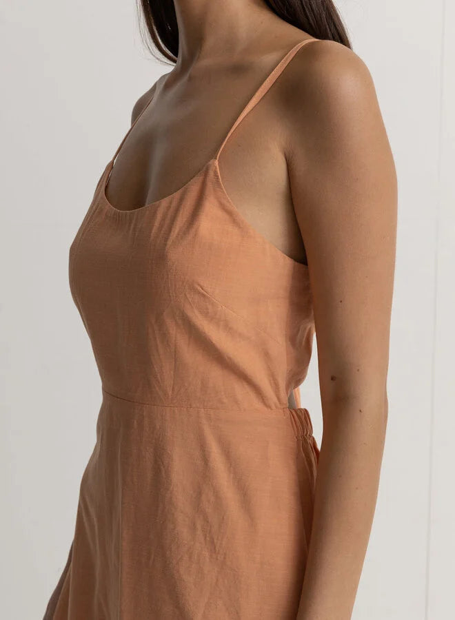 RHYTHM Women's Sundown Mini Dress Peach Women's Dresses Rhythm