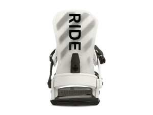 RIDE C-8 Snowboard Bindings White 2024 Men's Snowboard Bindings Ride 