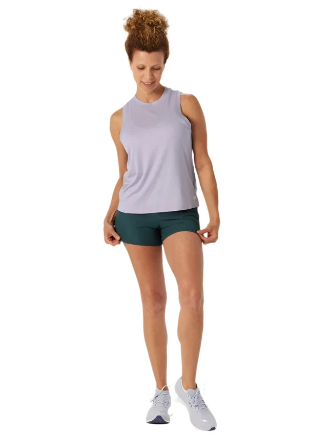 VUORI Women's Clementine 4" Short 2.0 Moss Women's Shorts Vuori